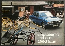 TRIUMPH 2500 2000 TC S Estate Brochure 1975-76 #T1077/10.75