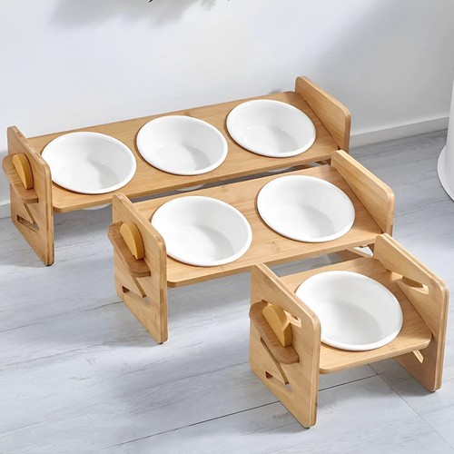 Raised pet bowls - raised, elevated