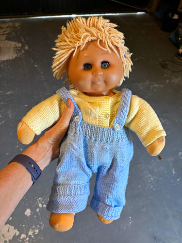 Cabbage patch look - -, like