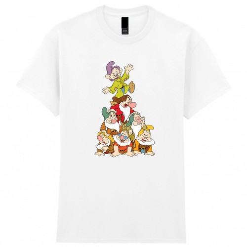 Seven dwarfs mens kids t - 7,