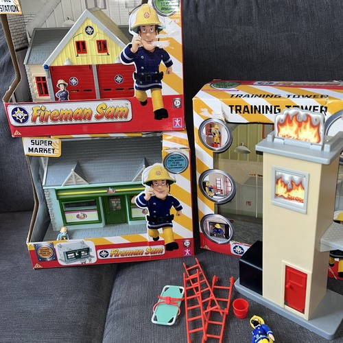 Fireman sam fire station - sam,