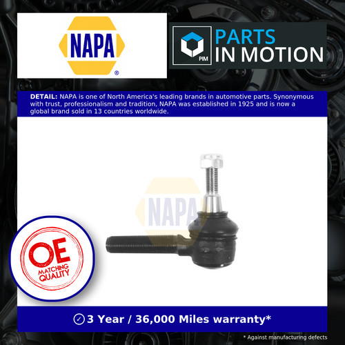 Tie track rod end nst6061 - track,
