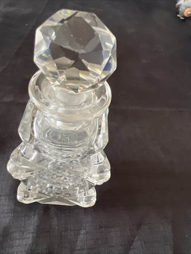 Vintage cut crystal perfume - vintage,