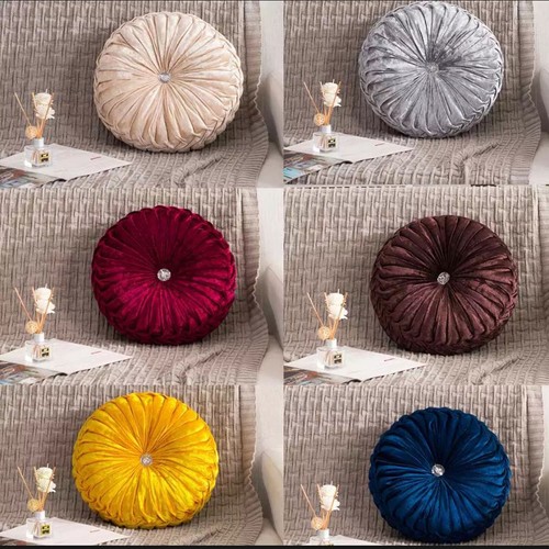 Diamond round cushions - round,