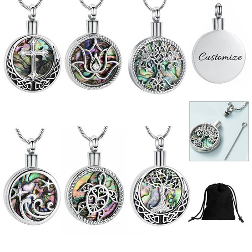 Abalone shell colour pendant - abalone,
