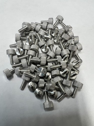 Knurled thumb screw - thumb,