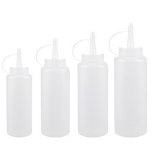  4pcs Salad Dressing Bottle