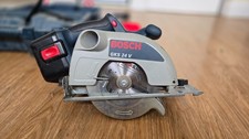 Bosch GKS 24V Circular Saw with 160mm blade + 2 batteries