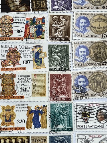 Vatican city 100 used - vatican, postage