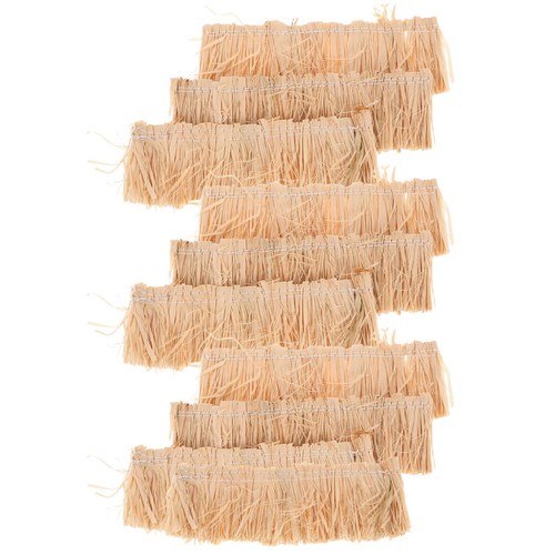Pcs synthetic thatch - 12,