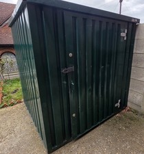 Green Flat Pack Metal Storage