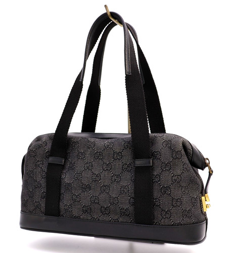 Gucci canvas denim handbag - canvas,