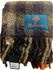 mulberry alpaca wool scarf 