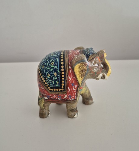 Vintage hand painted soapstone - vintage,