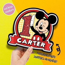 Mickey mouse cake topper -