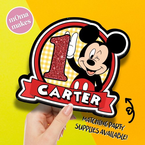 Mickey mouse cake topper - ,