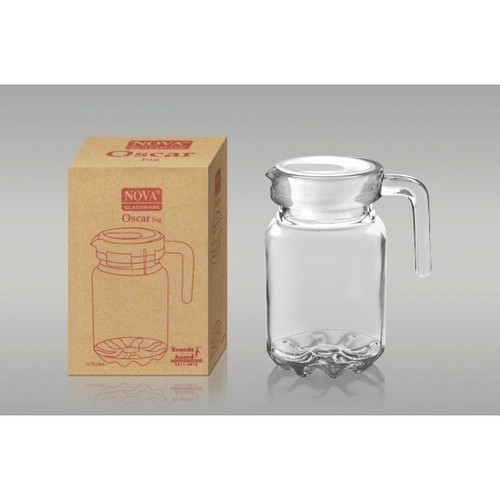Clear glass pichet pitcher - 2,