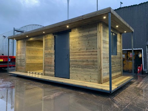 24ft 10ft cladded - cladded, bespoke
