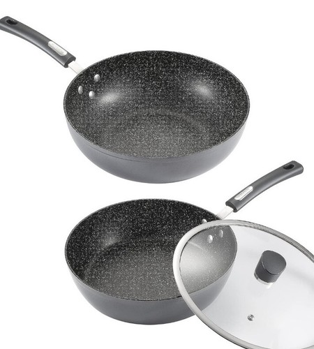Monfish deep fry - deep, wok