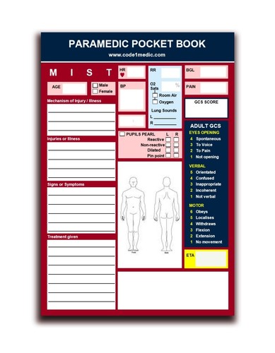 Paramedic pocket book - pocket,