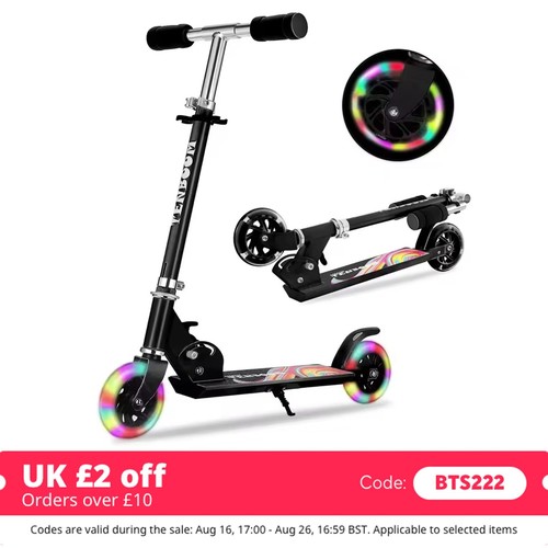 Kids scooter with - with, adjustable