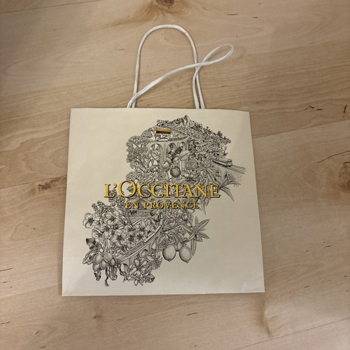 Occitane shopping paper - shopping,