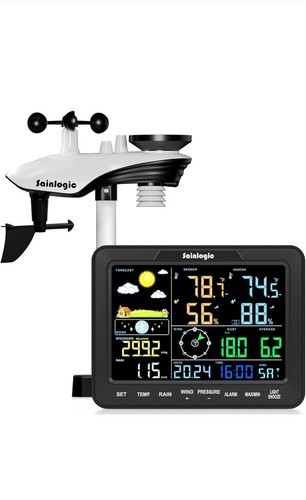 Home weather station with - weather,
