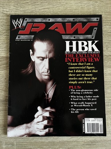 Wwe raw magazine december - magazine,