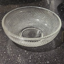 Vintage Art Deco Glass Clear