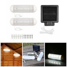 2Pcs Solar Powered LED Lights