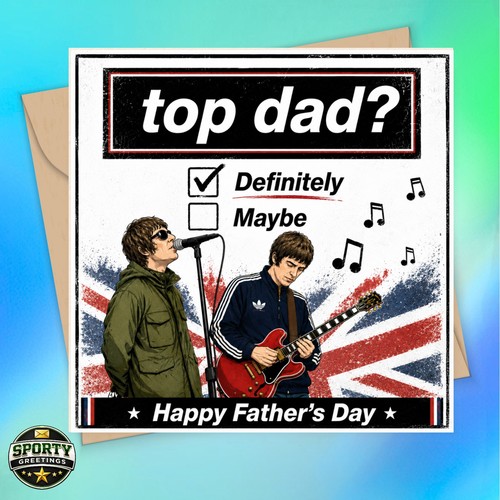 Oasis father day - day, card,