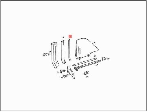 Mercedes benz side glass - mercedes,