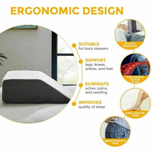 Leg pillow elevating wedge - leg,