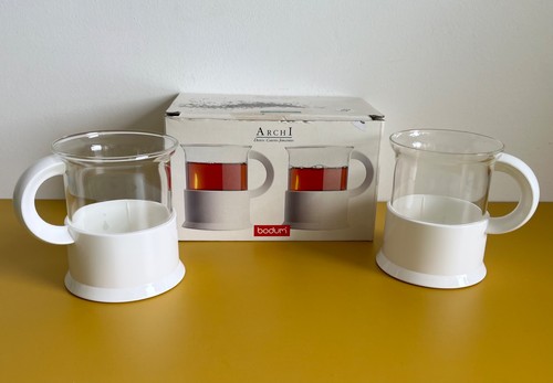 Vintage bodum glass coffee - coffee, tea