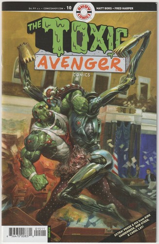 The toxic avenger - avenger, comics
