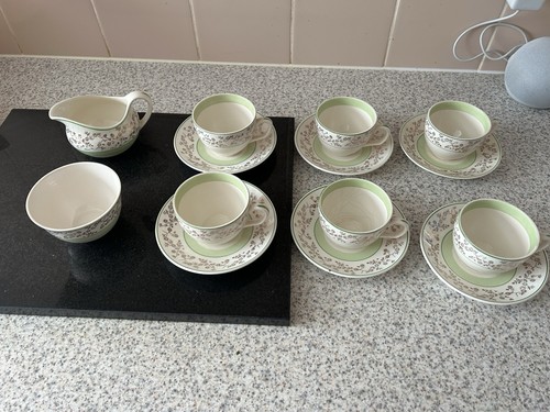 Crown clarence china tea - tea, set