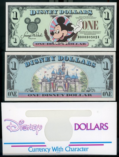 Disney dollar mickey mouse - disney,