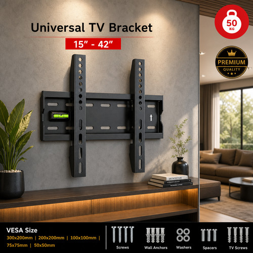 Flat wall bracket - bracket, mount