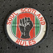 Original Northern Soul Patch 70s/80s Soul Scotland Rules