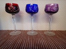 BEAUTIFUL SET OF 3 BOHEMIAN