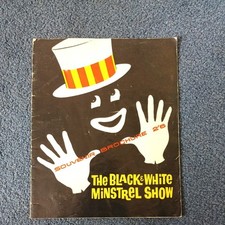 George Mitchels Minstrels Black & White Minstrel Show 1960's Souvenir Brochure
