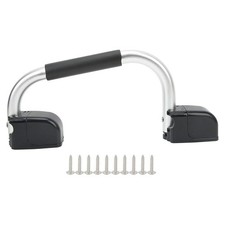 Folding Assist Handle for RV and Trailer with Soft EVA Grip and Aluminum Frame