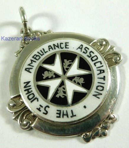 Solid silver enamel albert - solid,