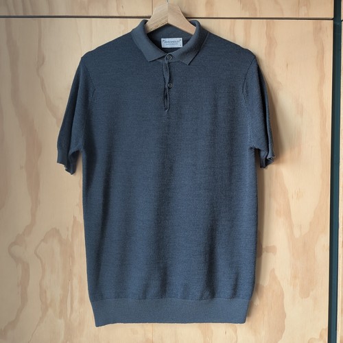 Navy blue john smedley - navy,