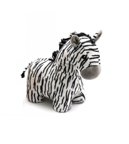 Zebra doorstop soft plush - zebra, –
