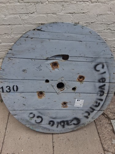 Wooden cable reel spool - cable, reel/spool