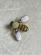 BUMBLE BEE BROOCH WINGED BEES