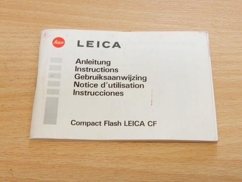 Leica compact flash - compact, cf