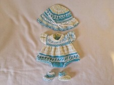 Hand Knitted Dolls Clothes for