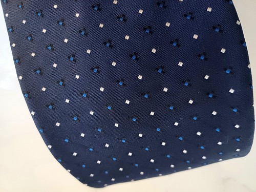 Navy blue white - blue,